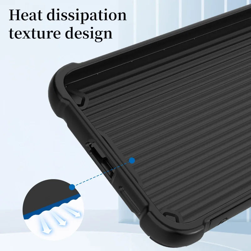 Magnetic Armor Case for iPhone 17 / 16 / 15 / 14 / 13 Series – Shockproof TPU+PC, Airbag Corners, MagSafe Compatible