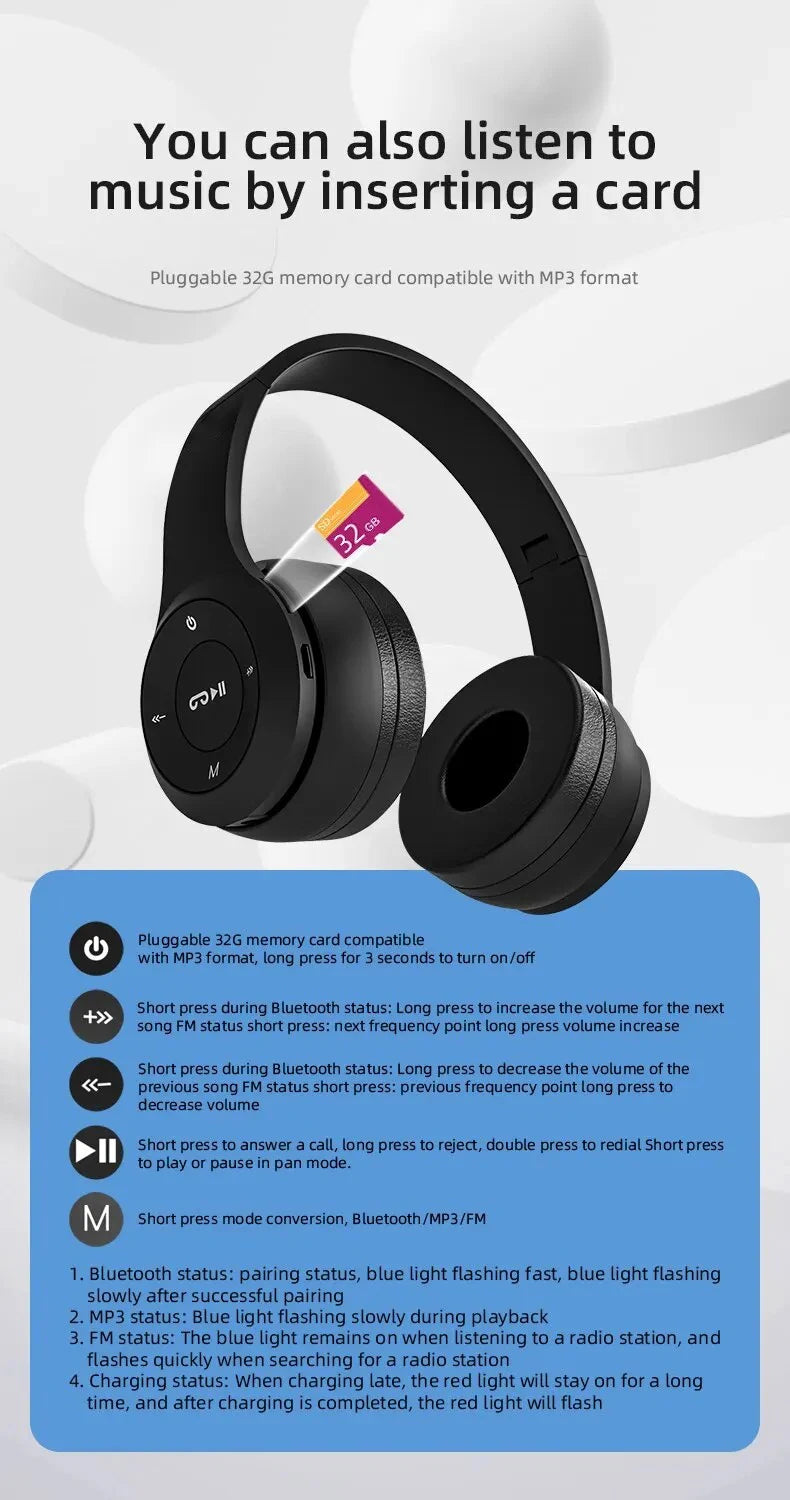 Air P47 TWS Bluetooth Stereo Headphone Bluetooth Earphone Music Sport Headset with Mic for Xiaomi iPhone Sumsamg Android