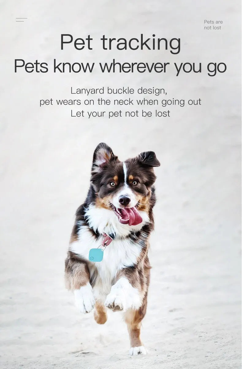 Mini Smart Bluetooth Tracker — Anti-Lost Device for Keys, Pets, Bags & Wallets