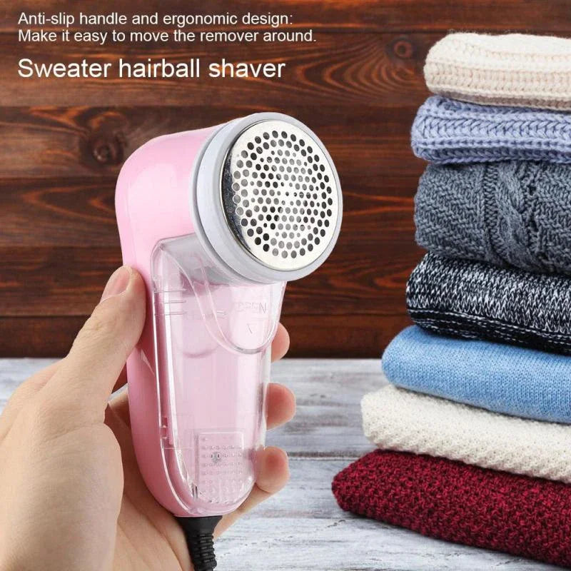 Electric Fabric Lint Remover — Portable Fuzz & Pet Hair Cleaner for Clothes