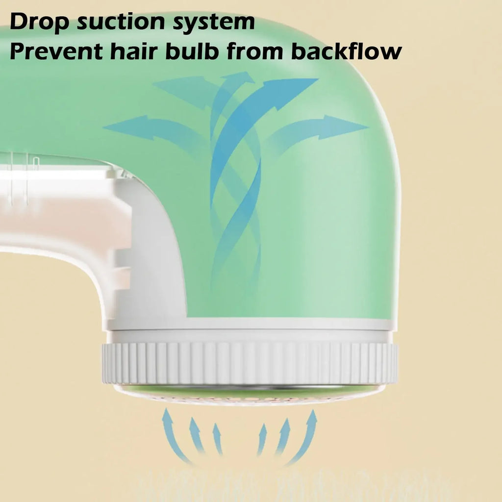 Electric Fabric Lint Remover — Portable Fuzz & Pet Hair Cleaner for Clothes