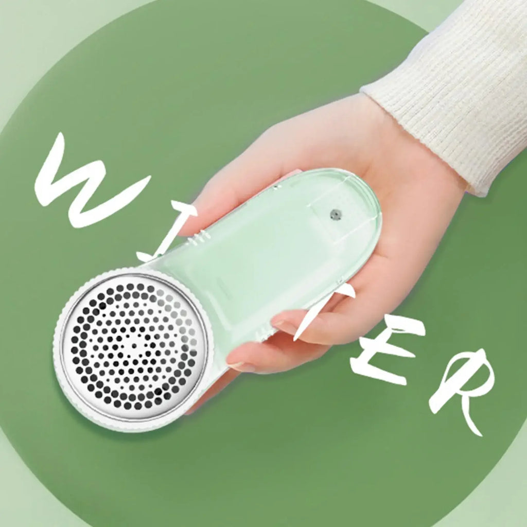 Electric Fabric Lint Remover — Portable Fuzz & Pet Hair Cleaner for Clothes