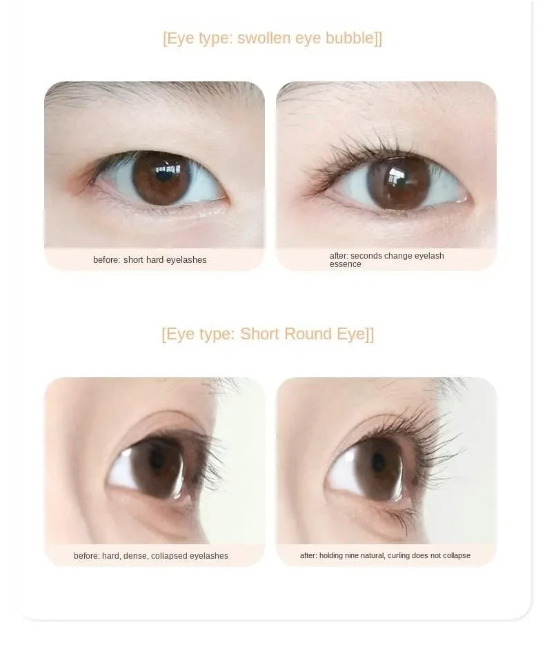 Dual Eyelash Curler with Comb — Natural Long-Lasting Curl (Wide & Partial Options)