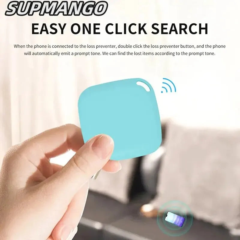 Mini Smart Bluetooth Tracker — Anti-Lost Device for Keys, Pets, Bags & Wallets
