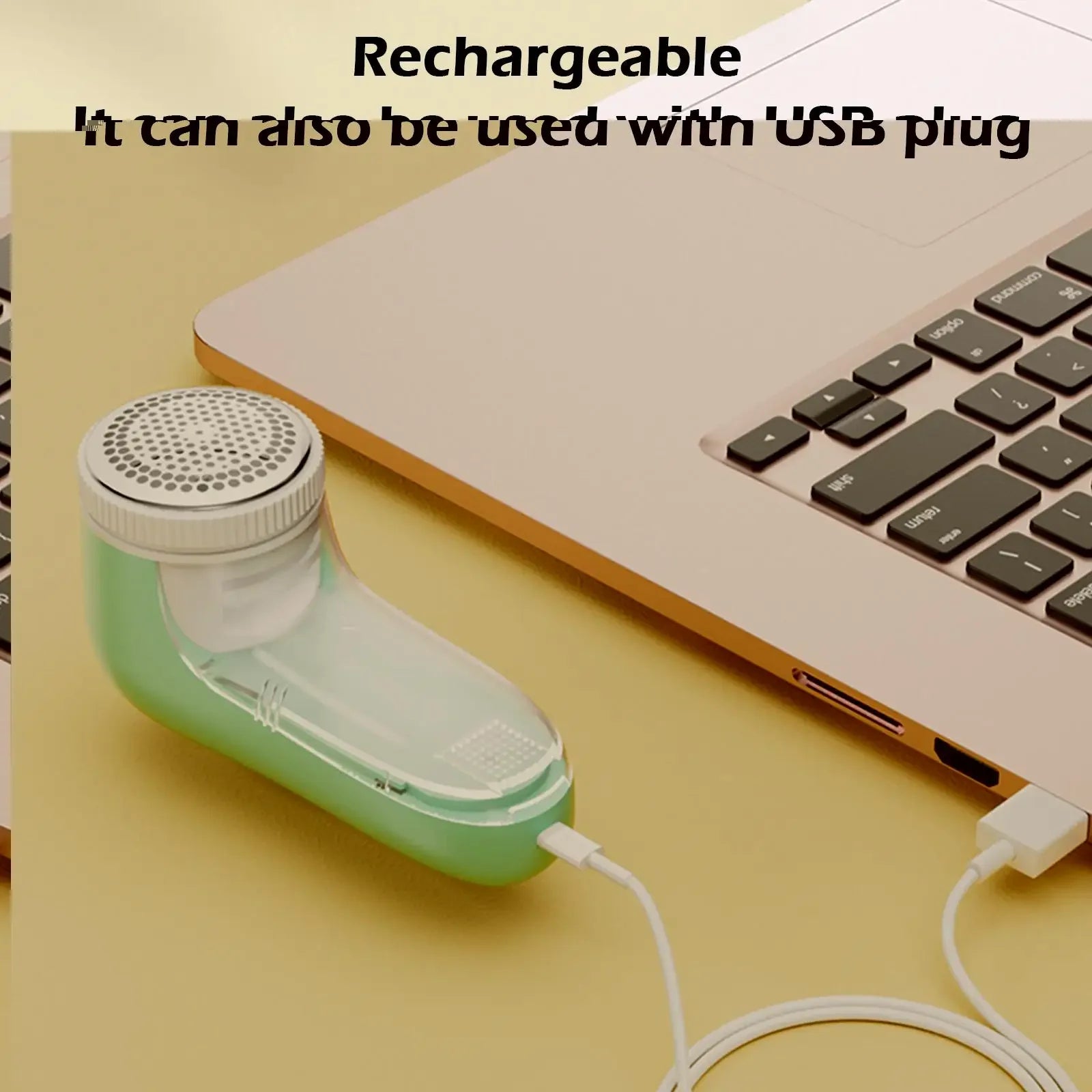 Electric Fabric Lint Remover — Portable Fuzz & Pet Hair Cleaner for Clothes