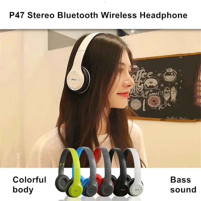 Air P47 TWS Bluetooth Stereo Headphone Bluetooth Earphone Music Sport Headset with Mic for Xiaomi iPhone Sumsamg Android