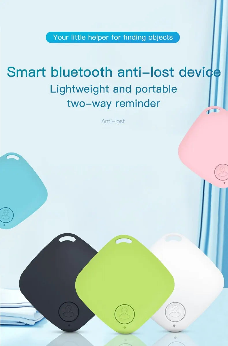 Mini Smart Bluetooth Tracker — Anti-Lost Device for Keys, Pets, Bags & Wallets