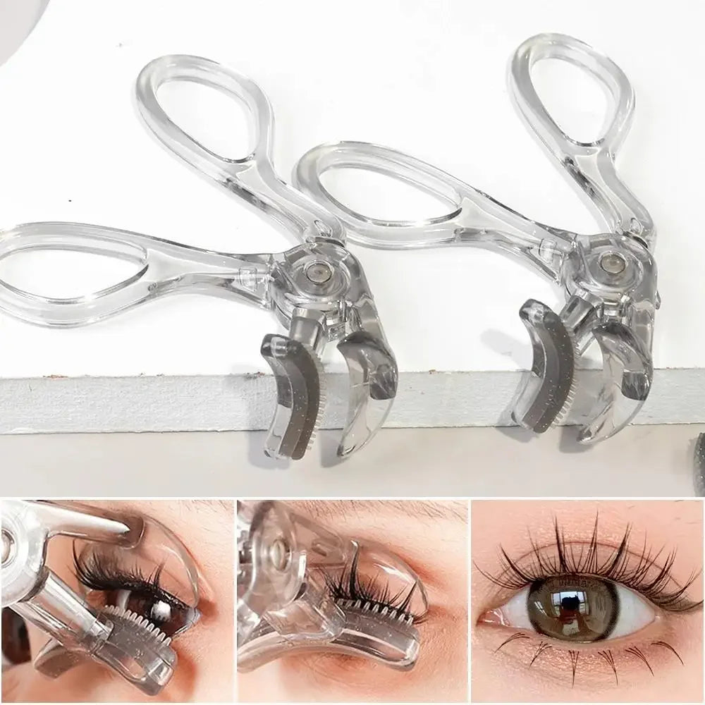 Dual Eyelash Curler with Comb — Natural Long-Lasting Curl (Wide & Partial Options)