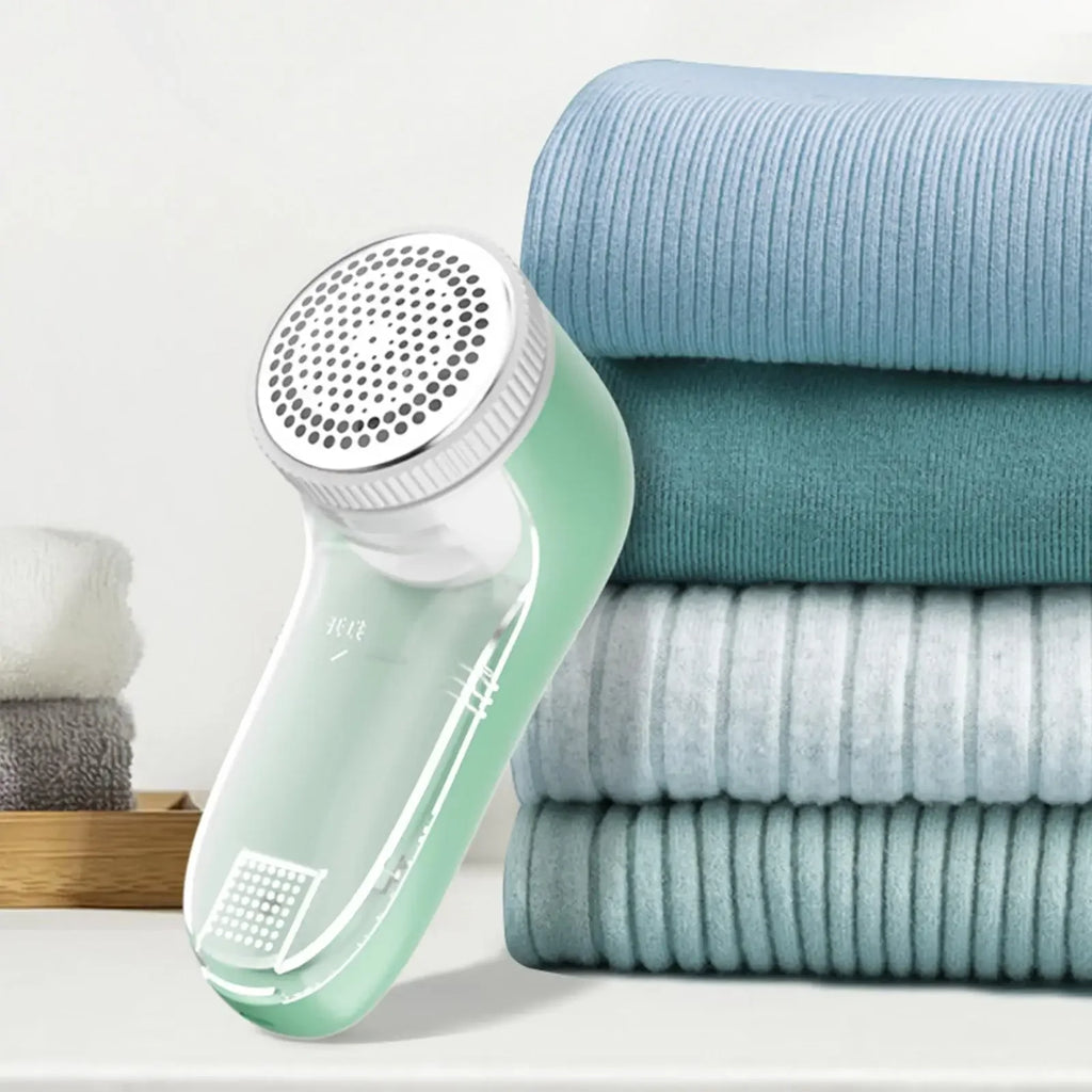 Electric Fabric Lint Remover — Portable Fuzz & Pet Hair Cleaner for Clothes