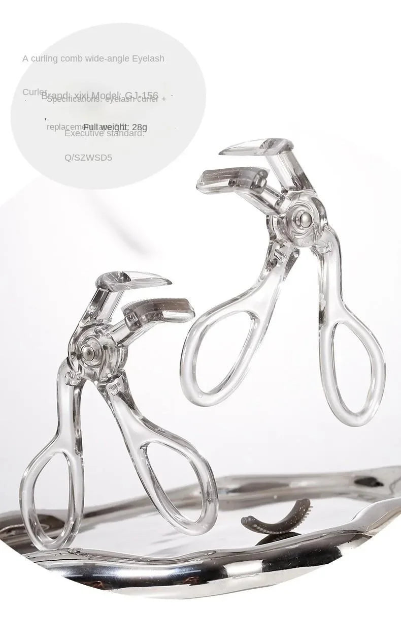 Dual Eyelash Curler with Comb — Natural Long-Lasting Curl (Wide & Partial Options)
