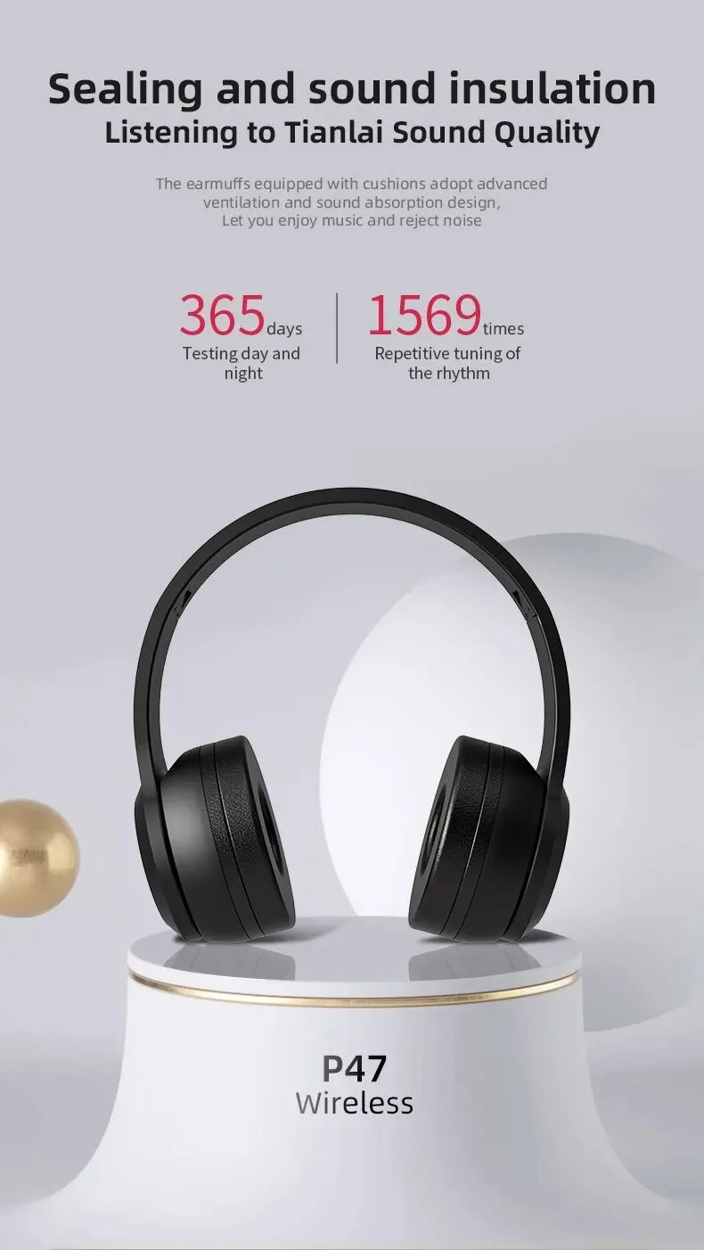 Air P47 TWS Bluetooth Stereo Headphone Bluetooth Earphone Music Sport Headset with Mic for Xiaomi iPhone Sumsamg Android