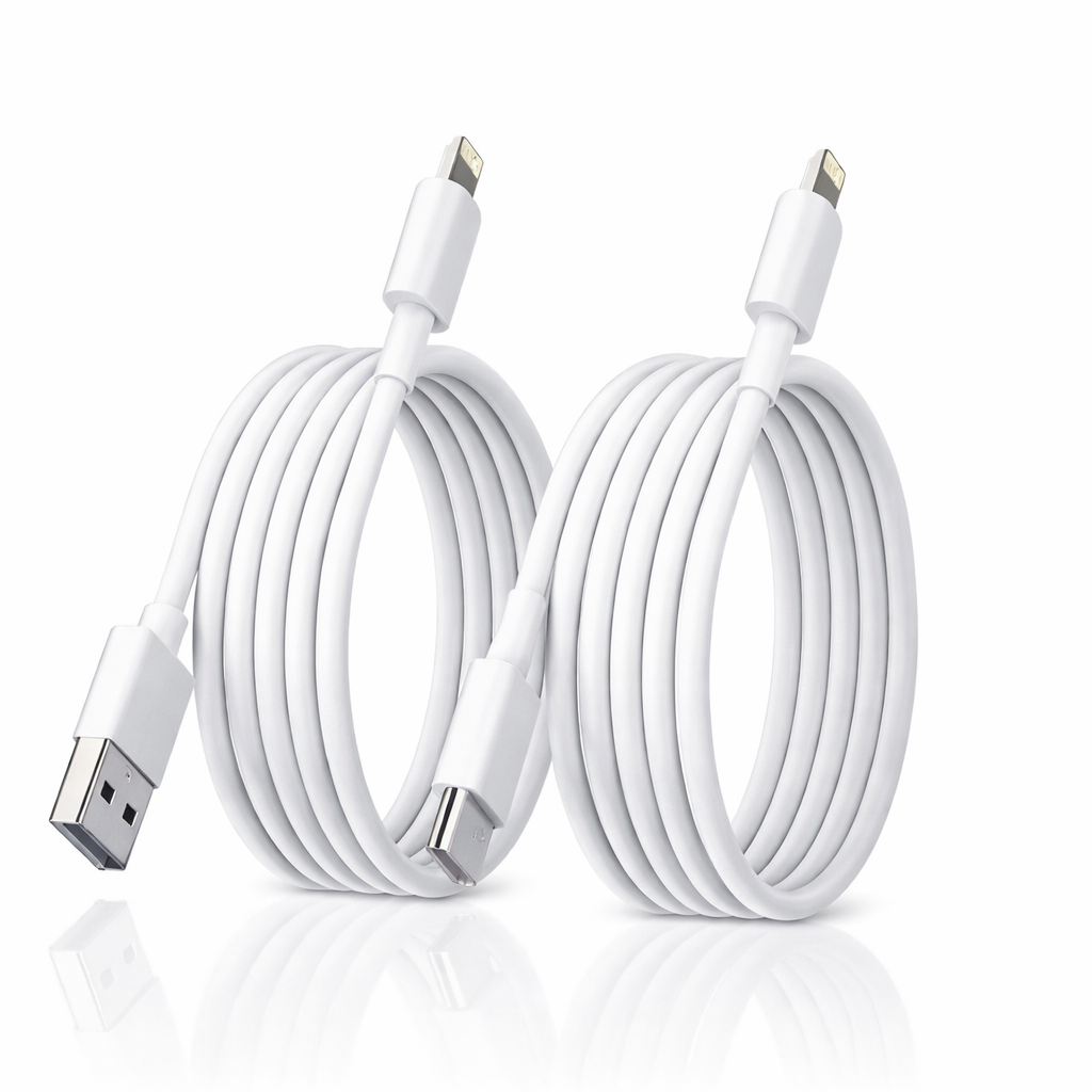 USB-A to Lightning Charging Cable – Durable & Reliable